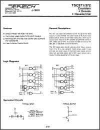 Click here to download TSC371 Datasheet