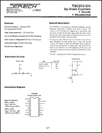 Click here to download TSC374 Datasheet