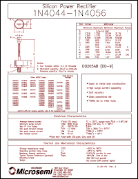 Click here to download 1N4047 Datasheet