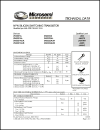 Click here to download 2N2221A Datasheet