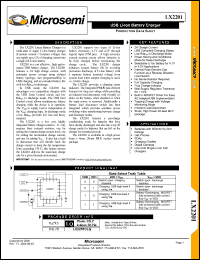 Click here to download LX2201CLQ-TR Datasheet