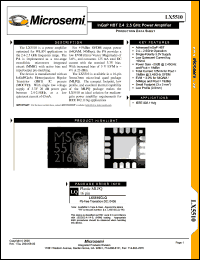 Click here to download LX5510CLQ Datasheet