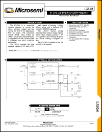 Click here to download LX5261CDPT Datasheet