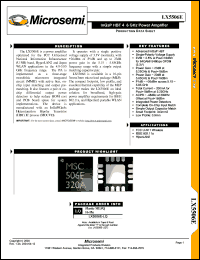 Click here to download LX5506E-LQT Datasheet