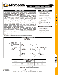 Click here to download LX8820-33CLMT Datasheet
