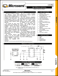 Click here to download LX1994CDU-TR Datasheet
