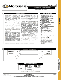 Click here to download LX5250CDBT Datasheet