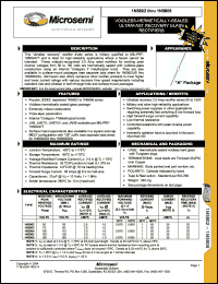 Click here to download 1N5805 Datasheet