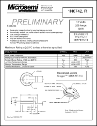 Click here to download 1N6742R Datasheet