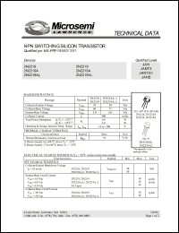 Click here to download 2N2218 Datasheet