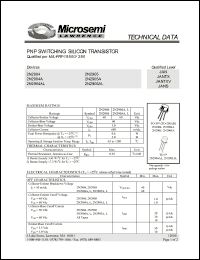 Click here to download 2N2904AL Datasheet
