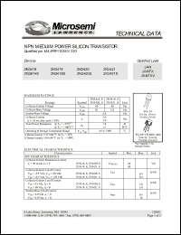 Click here to download 2N3421JANTX Datasheet