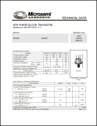Click here to download 2N3847 Datasheet