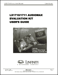 Click here to download LXE1710 Datasheet