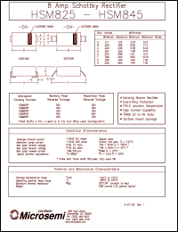 Click here to download HSM835 Datasheet