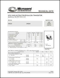Click here to download JANTX2N6283 Datasheet