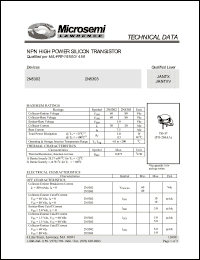 Click here to download JANTX2N5303 Datasheet