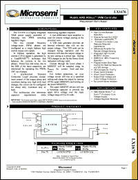 Click here to download LX1676 Datasheet