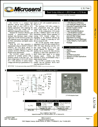 Click here to download LX1744 Datasheet