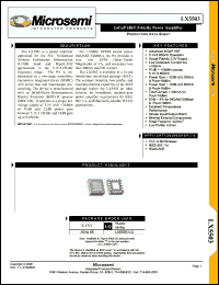 Click here to download LX5503-LQ Datasheet