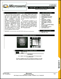 Click here to download LX5512B Datasheet