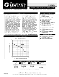 Click here to download LX7001 Datasheet