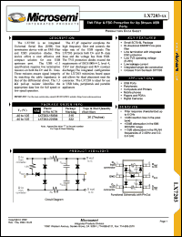 Click here to download LX7203 Datasheet