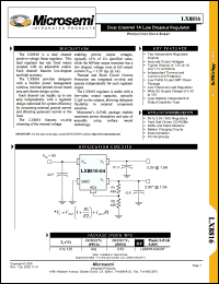 Click here to download LX8816 Datasheet