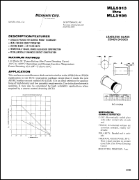 Click here to download MLL5924 Datasheet