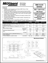 Click here to download MM118-XX Datasheet