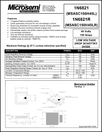 Click here to download MSASC150H45LR Datasheet