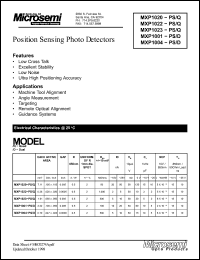 Click here to download MXP1023-PS Datasheet
