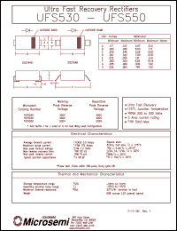 Click here to download UFS550 Datasheet