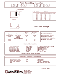 Click here to download MBRA140TR Datasheet