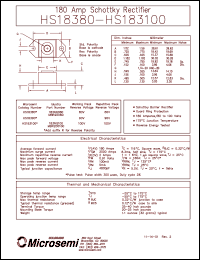 Click here to download 183NQ100 Datasheet