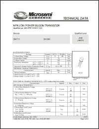 Click here to download 2N1711 Datasheet