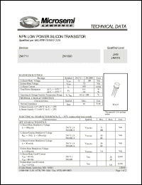 Click here to download 2N1711S Datasheet