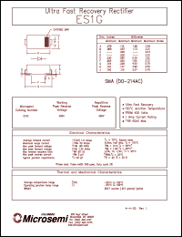 Click here to download ES1 Datasheet