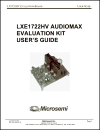 Click here to download LX1722 Datasheet