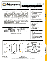 Click here to download LX7201-22ISF Datasheet