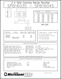 Click here to download SPB16045 Datasheet