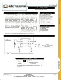 Click here to download LX2203 Datasheet
