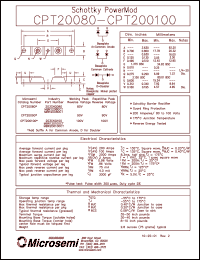 Click here to download MBR120100CT Datasheet