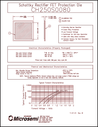 Click here to download CH250S0080 Datasheet