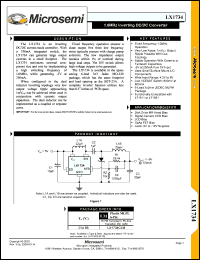 Click here to download LX1734CLM Datasheet