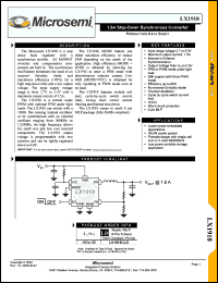 Click here to download LX1918CLD Datasheet