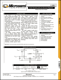 Click here to download LX8817-25CDF Datasheet
