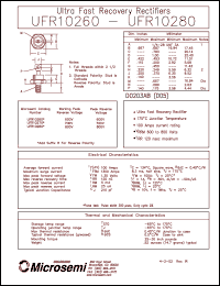 Click here to download UFR10270R Datasheet