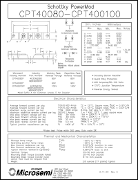 Click here to download MBR40080CT Datasheet