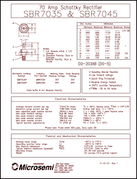 Click here to download SBR7035R Datasheet